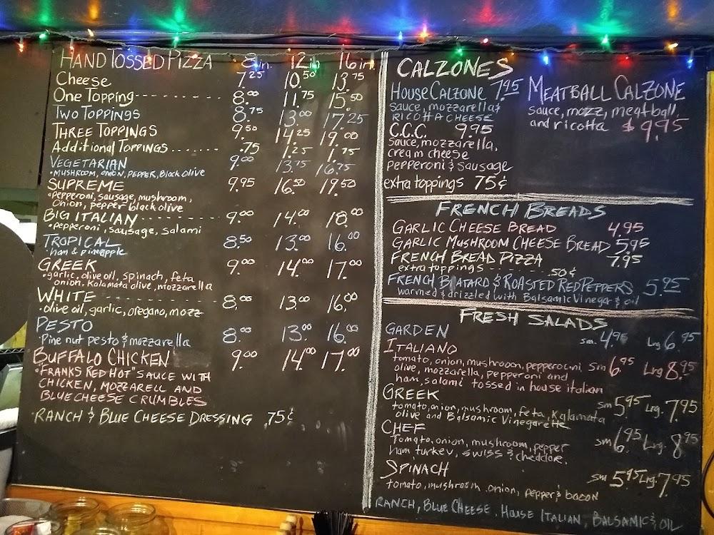 Mountainbuzz Pizzeria Menu image 3